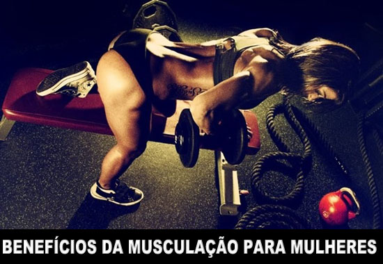 Benefícios da musculação para as mulheres