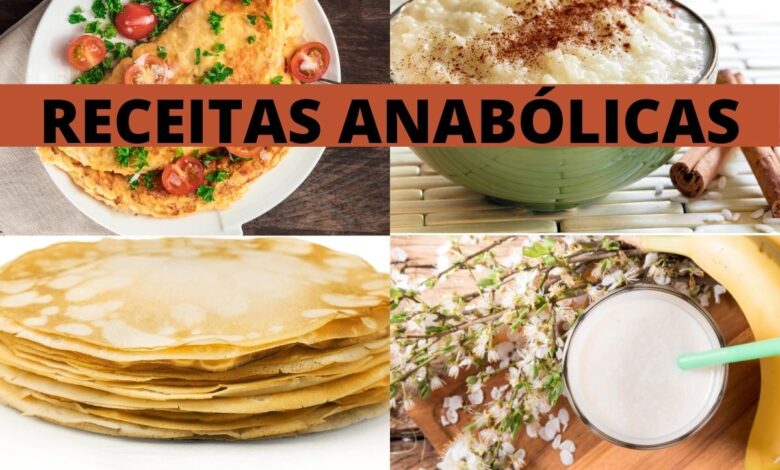 receitas anabólicas