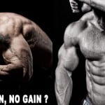 no pain no gain