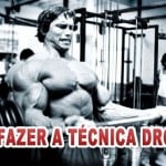 arnold drop sets treino musculacao