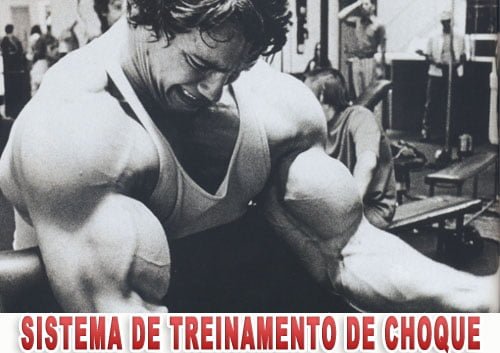 Treinamento de choque enciclopédia de fisiculturismo arnold schwarzenegger
