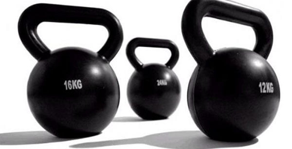 Vários Exercícios de Treinamento Funcional com Kettlebell
