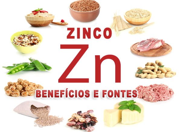 Zinco - Seus benefícios para saúde e fontes alimentares Zinco - Seus benefícios para saúde e fontes alimentares