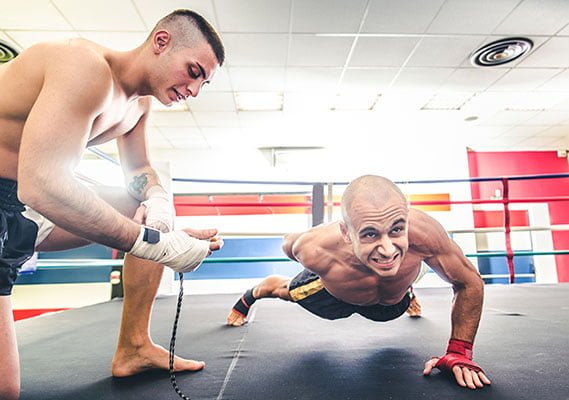 Treino e preparação física no Muay Thai