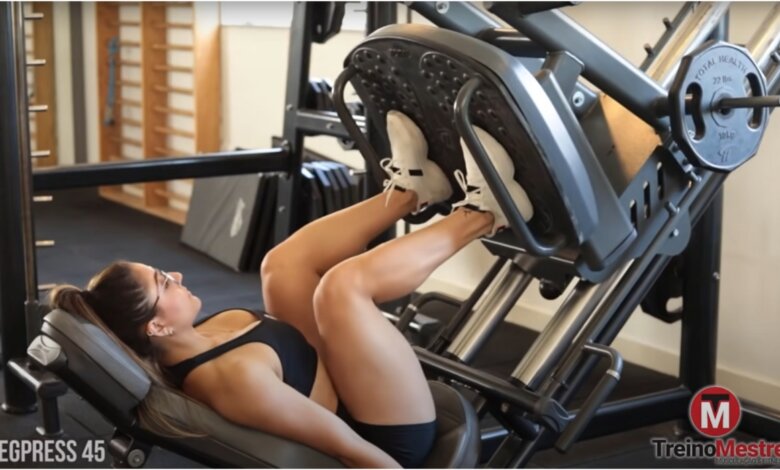leg press 45°
